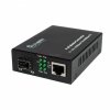 LIGHTOPTICS Media konwerter 10/100/1000 1xSFP, 1xRJ45 PoE+